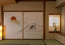 富士の間の襖絵